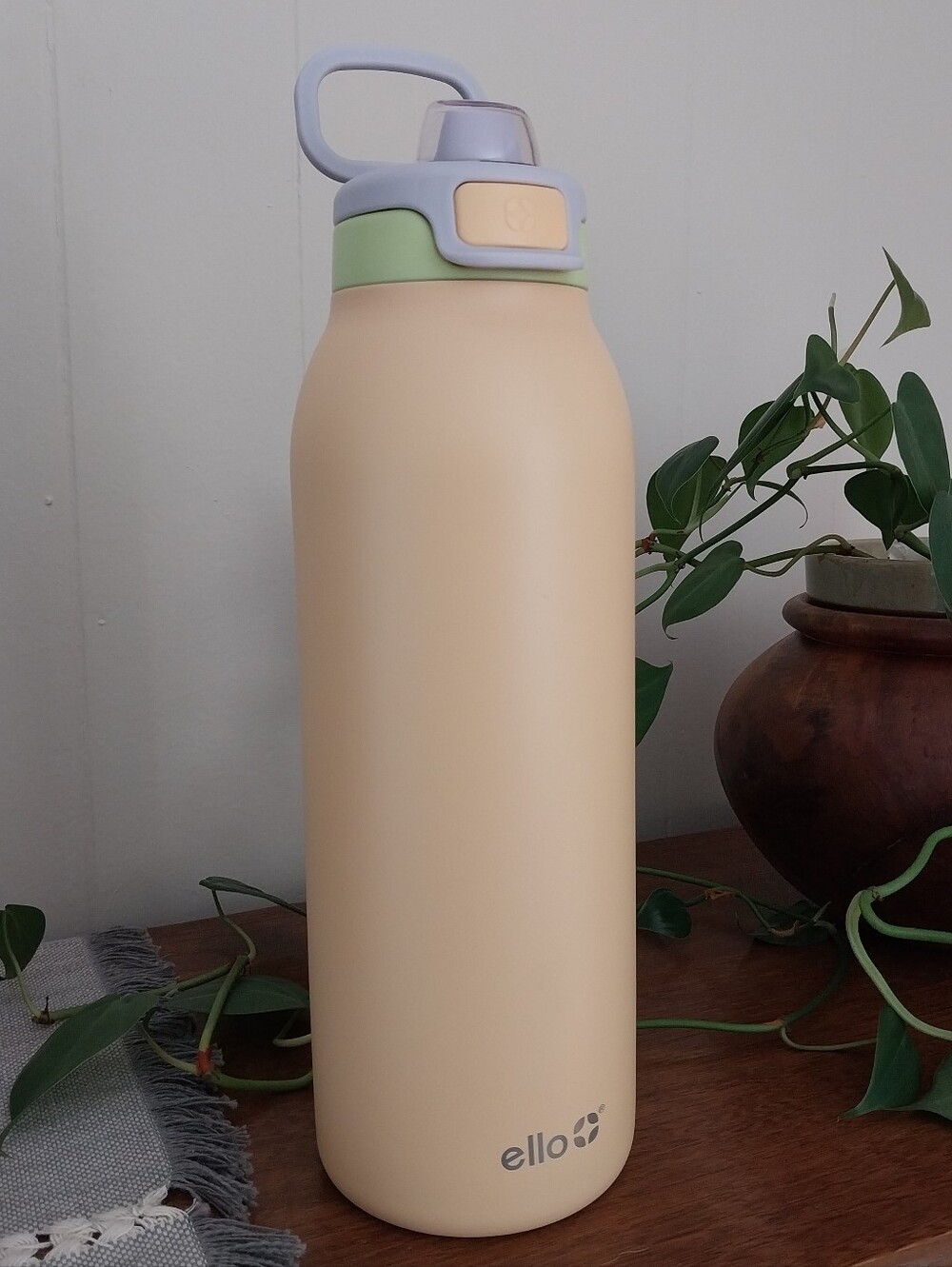 Ello Pop & Fill 40 oz. Stainless Steel Bottle